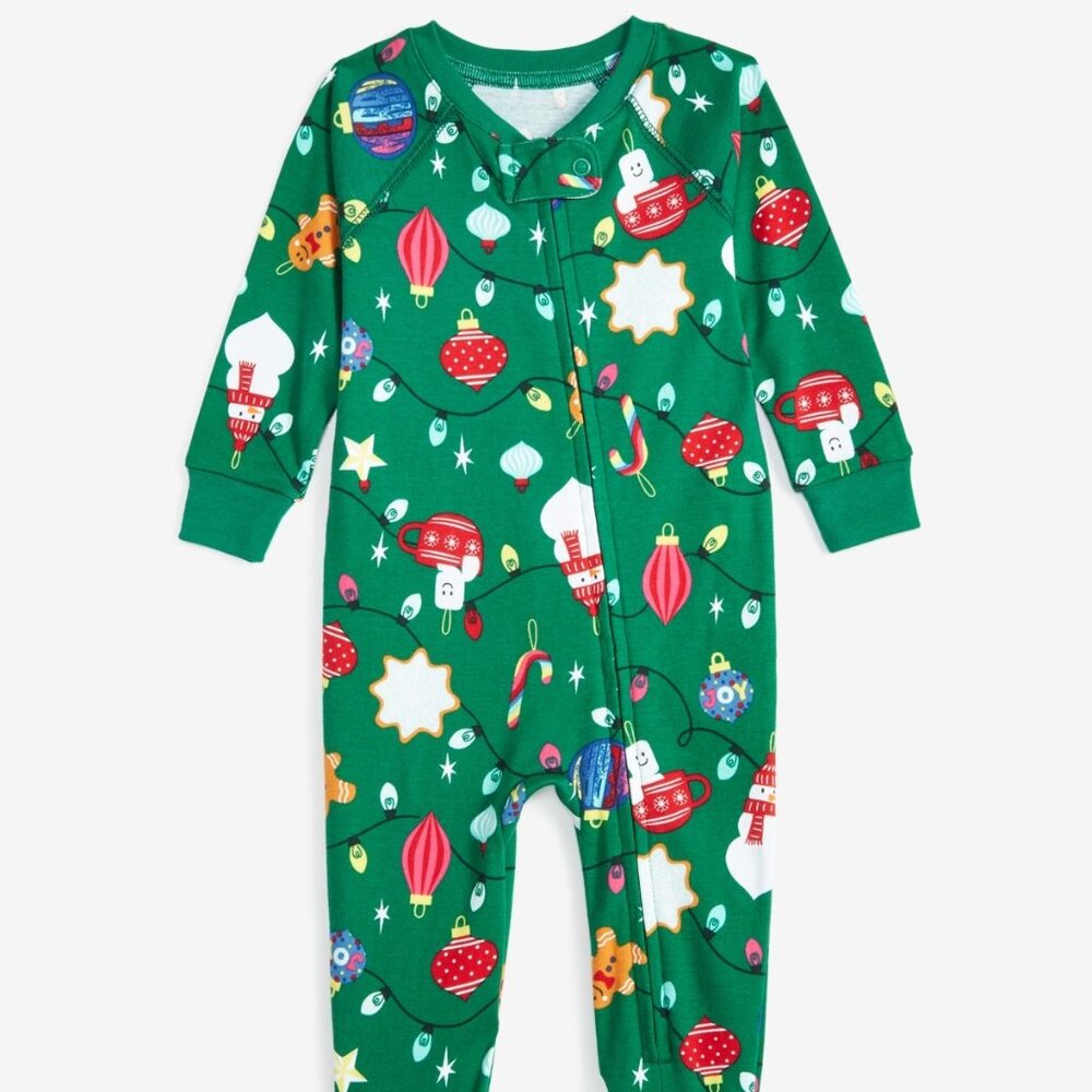 Holiday Lane Infant Ornament Cotton Matching Family Pajamas Onesie